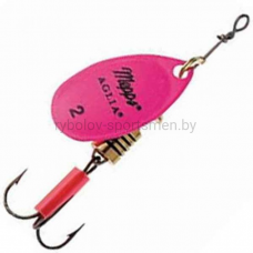 Блесна MEPPS AGLIA FLUO, Rose, 4,5 г, №2, вращающаяся