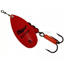 Блесна MEPPS AGLIA FLUO, Red, 13 г, №5, вращающаяся