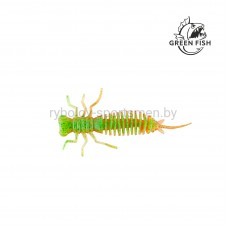 Личинка GREEN FISH LARVA 3,5, 88,9 мм, 5 шт