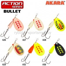 Блесна Akara Bullet, 6 г, вращающаяся