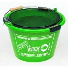 Ведро Sensas GROUNDBAIT BUCKET 17 л, зеленое