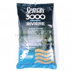 Прикормка Sensas 3000 RIVIERE Super Bremes 1 кг, лещ