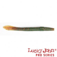 Слаг Lucky John Pro Series WACKY WORM FAT 5.7, 145 мм, 6 шт