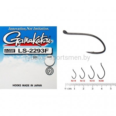 Крючки Gamakatsu LS-2293F, черный