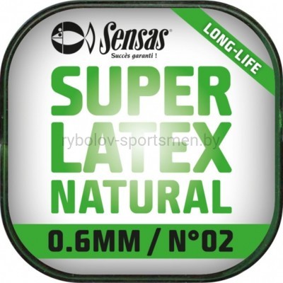 Штекерная резина Sensas Super Latex Natural, 6 м