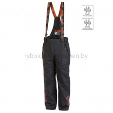 Штаны Norfin RIVER PANTS, черные с подтяжками
