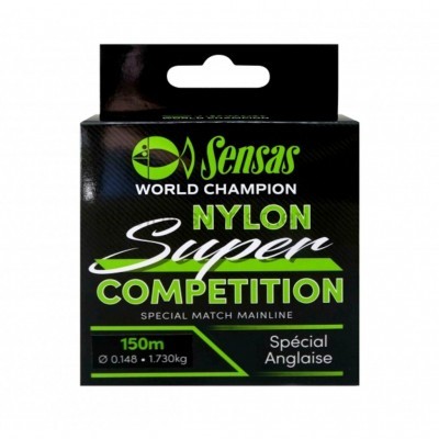 Леска монофильная Sensas SUPER COMPETITION 150 м, прозрачная