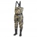 Полукомбинезон забродный Norfin RAPID CAMO, камуфляж