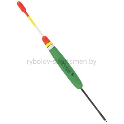 Поплавок бальзовый Salmo 003, зеленый, скользящий