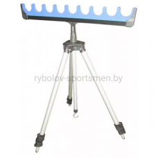 Подставка для удилищ KAIDA A08-9, длина 60 см, для 9 удилищ, 3 ноги