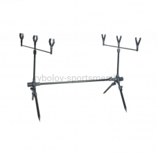 Подставка для удилищ Rod Pod KAIDA A09-3, для 3 удилищ, 4 ноги