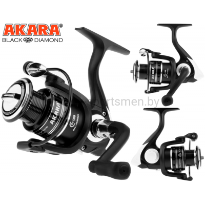 Катушка безынерционная Akara Black Diamond 3000