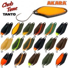 Блесна Akara Chub Time Tanto, 2,8 г, колеблющаяся