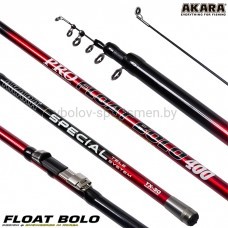 Удочка с кольцами Д/С Akara Float Bolo, телескопическая, тест 15-35 г, вес 153 г, 400 см