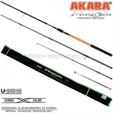 Удилище фидерное Akara Magista Feeder, тест 60-90-120 г, вес 210 г, 330 см