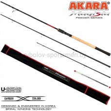 Удилище фидерное Akara Magista Feeder, тест 40-60-80 г, вес 220 г, 330 см
