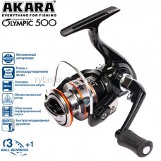 Катушка безынерционная Akara Olympic 500