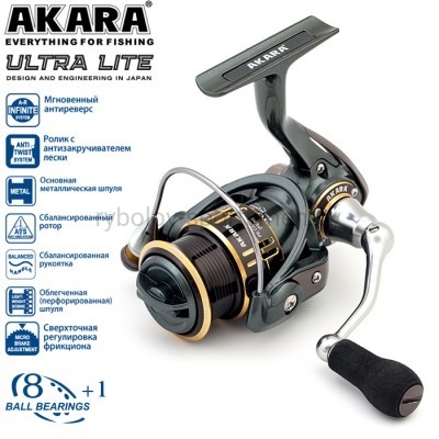 Катушка безынерционная Akara Ultra Lite 2000