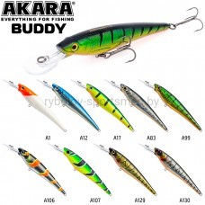 Воблер Akara Buddy 85F, 85 мм, 9 г, плавающий