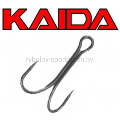 Крючок двойной KAIDA BD8055, черный