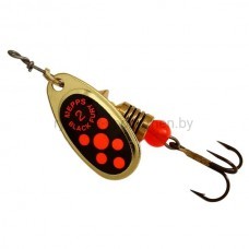 Блесна Mepps Black Fury Orange №2, 4,5 г, вращающаяся
