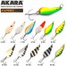 Блесна Akara Expert Атом, 10 г, 55 мм, колеблющаяся Блесна Akara Expert Атом, 10 г, 55 мм, колеблющаяся