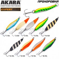 Блесна Akara Expert Прохоровка, 18 г, 80 мм, колеблющаяся