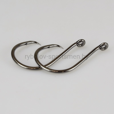 Крючки KAIDA Heavy Circle Hooks (BS04), черные