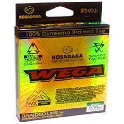 Леска плетеная Kosadaka Wega, зеленая, 150 м