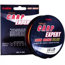 Леска монофильная KAIDA Titan Carp Expert, 300 м, оранжевая
