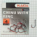 Крючки KAIDA CHINU, черный, 10 шт