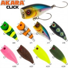 Воблер Akara Click 35F, 35 мм, 3 г, плавающий