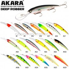 Воблер Akara Deep Robber 120F, 120 мм, 19 г, плавающий, для троллинга