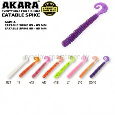 Твистер Akara Eatable Spike 65, 65 мм, 6 шт