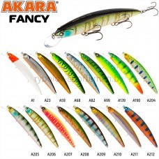 Воблер Akara Fancy 110SP, 110 мм, 17 г, суспендер