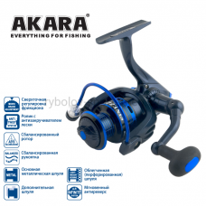 Катушка безынерционная Akara Finezza FF1000 Al Match