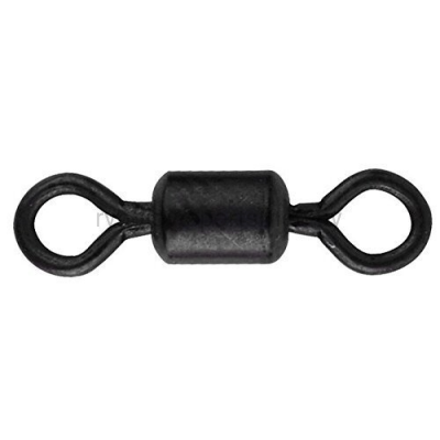 Вертлюжки KAIDA Carp Rolling K1056, 10 шт, цвет черный