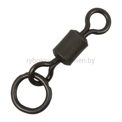 Вертлюжки KAIDA K1056T-4 №4, с кольцом, 10 шт, цвет черный