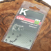 Колечки стальные каплевидные для оснасток KAIDA K8048, 10 шт