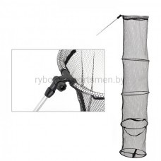 Садок Akara KP40-2004S, 40х40 см, черный, овальный, 200 см, со штырем