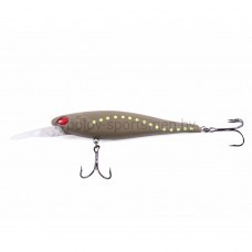 Воблер Lucky John Pro Series KUBIRA 110F Plus Foot, 110 мм, 16 г, плавающий