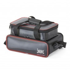 Сумка рыболовная с коробками Lucky John EVA LURE BAG, 380x250x190 мм
