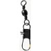 Вертлюги с застежкой Lucky John Original INTERLOCK Black Вертлюги с застежкой Lucky John Original INTERLOCK Black