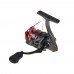 Катушка безынерционная Lucky John Scandi II 800 FD, черно-красная