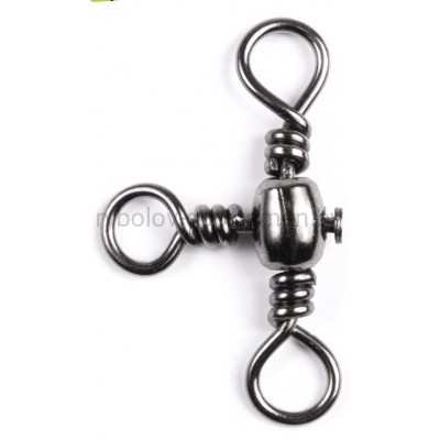 Вертлюги трехсторониие Lucky John Pro Series CROSSLINE SWIVEL