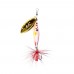 Блесна LUCKY JOHN TRIAN BLADE LONG, 12 г, вращающаяся
