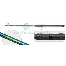 Удочка с кольцами Akara Wolf, телескопическая, тест 50-80 г, вес 660 г, 400 см