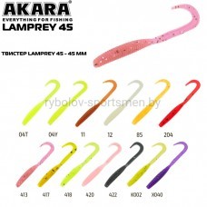 Твистер Akara Lamprey 45, 45 мм, 10 шт