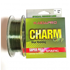 Леска монофильная KAIDA Pro CHARM Carp, 300 м, зеленая