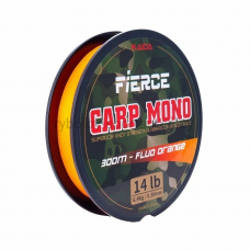 Леска монофильная KAIDA Fierce Carp Mono Fluo Orange, 300 м, оранжевая